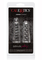 Load image into Gallery viewer, Intimate Play Finger Teasers Silicone Finger Massagers - Clear
