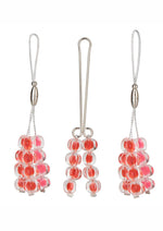 Load image into Gallery viewer, Intimate Play Nipple and Clitoral Non Piercing Body Jewelry - Ruby - Red
