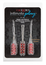 Load image into Gallery viewer, Intimate Play Nipple and Clitoral Non Piercing Body Jewelry - Ruby - Red
