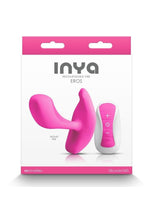 Load image into Gallery viewer, Inya Eros Rechargeable Silicone Vibrating Stimulator with Remote Control - Pink
