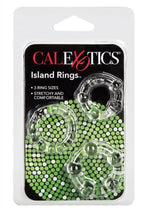 Load image into Gallery viewer, Island Rings Cock Rings - Clear - 3 Piece Set
