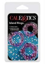 Load image into Gallery viewer, Island Rings Cock Rings - Pink - 3 Piece Set
