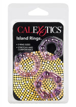 Load image into Gallery viewer, Island Rings Cock Rings - Purple - 3 Piece Set
