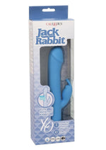 Load image into Gallery viewer, Jack Rabbit Elite Rotating Rabbit Silicone Rechargeable Vibrator - Blue