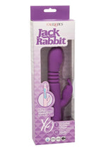 Load image into Gallery viewer, Jack Rabbit Elite Thrusting Rabbit Silicone Rechargeable Vibrator - Purple
