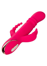 Load image into Gallery viewer, Jack Rabbit Signature Heated Rechargeable Silicone Triple Fantasy Rabbit Vibrator
