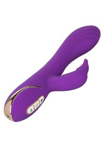 Load image into Gallery viewer, Jack Rabbit Signature Heated Silicone Rotating G Rabbit Rechargeable Vibrator