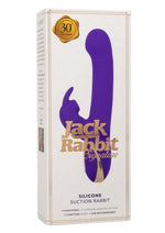 Load image into Gallery viewer, Jack Rabbit Signature Rechargeable Silicone Suction Rabbit Vibrator - Purple
