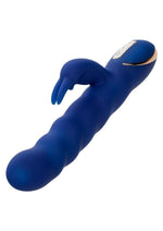 Load image into Gallery viewer, Jack Rabbit Signature Rechargeable Silicone Wave Motion Rabbit Vibrator - Blue
