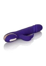 Load image into Gallery viewer, Jack Rabbit Signature Silicone Thrusting Rabbit Rechargeable Vibrator - Purple
