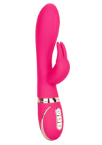 Load image into Gallery viewer, Jack Rabbit Signature Silicone Ultra Soft Rabbit Vibrator Multi Function USB Rechargeable Waterproof - Pink
