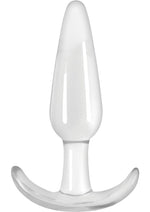 Load image into Gallery viewer, Jelly Rancher Smooth T Plugbutt Plug - Clear