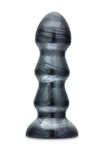 Load image into Gallery viewer, Jet Black Jack Butt Plug - Carbon Metallic - Black