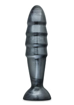 Load image into Gallery viewer, Jet Destructor Butt Plug - Carbon Metallic - Black