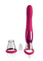 Load image into Gallery viewer, Jimmyjane Apex Rechargeable Silicone Dual Vibrator - Pink