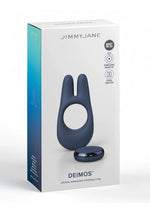 Load image into Gallery viewer, Jimmyjane Deimos Rechargeable Silicone Dual Vibe Cock Ring - Blue