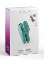 Load image into Gallery viewer, Jimmyjane Form 2 Gripp Rechargeable Silicone Stimulating Vibrator - Teal
