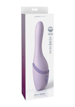 Load image into Gallery viewer, Jimmyjane Hello Bang Rechargeable Silicone Thrusting Vibrator - Lavender/Purple