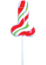 Load image into Gallery viewer, Jingle Balls Holiday Cock Lolliops - Multicolor - 12 Per Display
