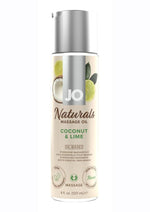 Load image into Gallery viewer, JO Naturals Coconut and Lime Massage Oil - 4oz