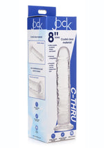 Load image into Gallery viewer, Jock C-Thru Slim Realistic Dong - Clear - 8in