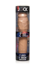 Load image into Gallery viewer, Jock Extra Thick Penis Extension Sleeve - Vanilla - 2in
