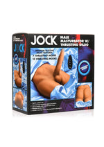 Load image into Gallery viewer, Jock Male Masturbator with Thrusting Dildo - Vanilla
