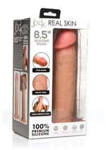 Load image into Gallery viewer, Jock Real Skin Silicone Dildo - Vanilla - 8.5in
