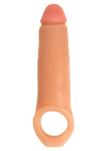 Load image into Gallery viewer, Jock Realistic Penis Enhancer with Ball Strap - Vanilla - 2in
