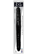 Load image into Gallery viewer, Jock Tapered Double Dildo - Black - 16in

