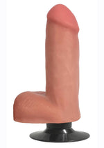 Load image into Gallery viewer, Jock Vibrating Dildo with Balls - Vanilla - 6in