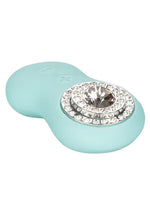 Load image into Gallery viewer, Jopen Pave Audrey Rechargeable Silicone Vibrating Probe with Crystals and Remote Control
