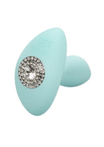 Load image into Gallery viewer, Jopen Pave Audrey Rechargeable Silicone Vibrating Probe with Crystals and Remote Control

