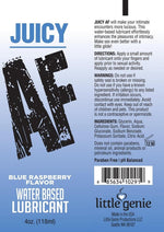 Load image into Gallery viewer, Juicy AF Water Based Flavored Lubricant Blue Raspberry - 4oz
