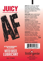 Load image into Gallery viewer, Juicy AF Water Based Flavored Lubricant Strawberry - 2oz
