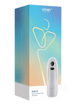 Load image into Gallery viewer, Kai 2 Automatic Sucking Vibrating Rechargeable Male Masturbator - Black/White
