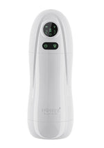 Load image into Gallery viewer, Kai 2 Automatic Sucking Vibrating Rechargeable Male Masturbator - Black/White
