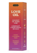 Load image into Gallery viewer, Kama Sutra Love Oil Coconut Oil Based Lubricant and Body Glide - 2oz
