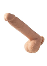 Load image into Gallery viewer, Kenzo App Controlled Big Realistic Thrusting Rechargeable Silicone Dildo - Caramel - 9.5 In
