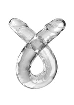 Load image into Gallery viewer, King Cock Clear Double Dildo
