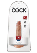 Load image into Gallery viewer, King Cock Dildo - Caramel - 5in
