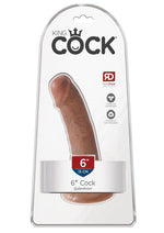 Load image into Gallery viewer, King Cock Dildo - Caramel - 6in
