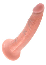 Load image into Gallery viewer, King Cock Dildo - Flesh/Vanilla - 7in
