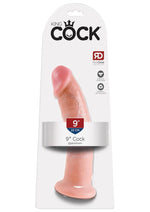 Load image into Gallery viewer, King Cock Dildo - Flesh/Vanilla - 9in
