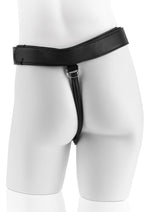 Load image into Gallery viewer, King Cock Strap-On Harness with Dildo - Caramel/Tan - 7in
