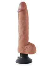 Load image into Gallery viewer, King Cock Vibrating Dildo with Balls
