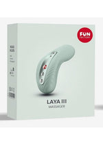 Load image into Gallery viewer, Laya III Silicone Rechargeable Lay-On Vibrator - Green
