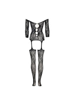 Load image into Gallery viewer, Le Desir Criss Cross Neck Bodystocking
