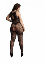 Load image into Gallery viewer, Le Desir Criss Cross Neck Bodystocking
