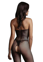 Load image into Gallery viewer, Le Desir Fishnet and Lace Bodystocking
